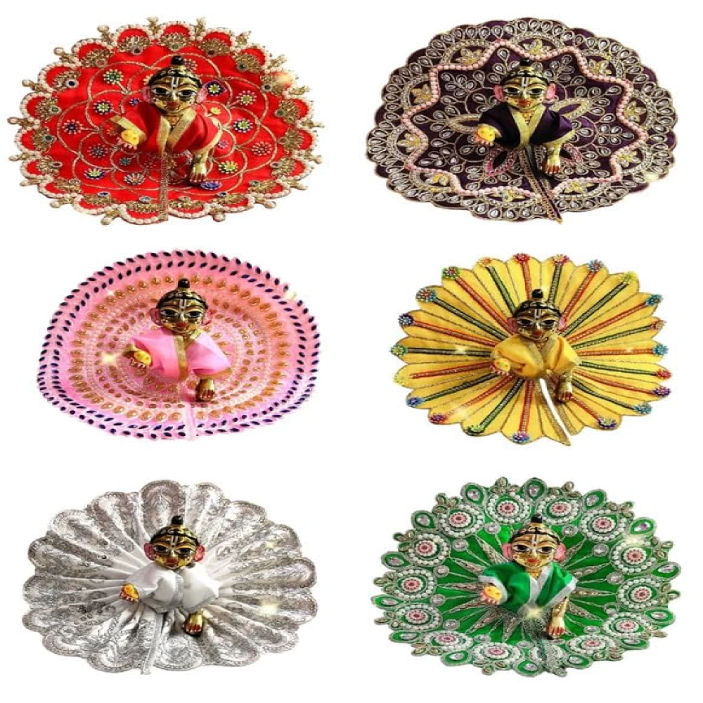 Laddu Gopal Ji/ Kanha Ji/ Thankur Ji Colorful Dresses/ Poshak