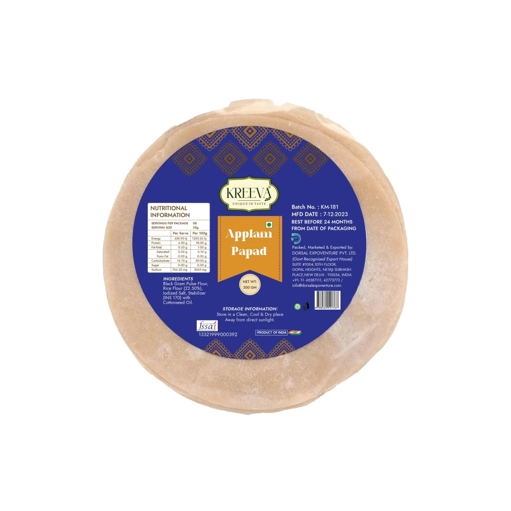 Kreeva Applam Papad
