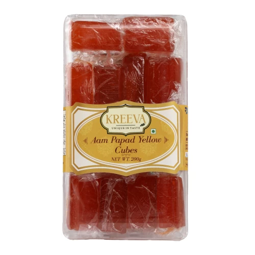 Kreeva Aam Papad Yellow (Cube)